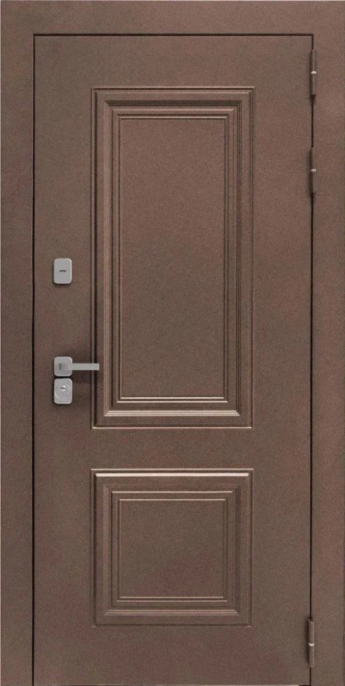 Входная дверь ДвериПРО Д-68 ФЛ-701 (10мм, дуб шоколад) DPRO200268 внешняя сторона